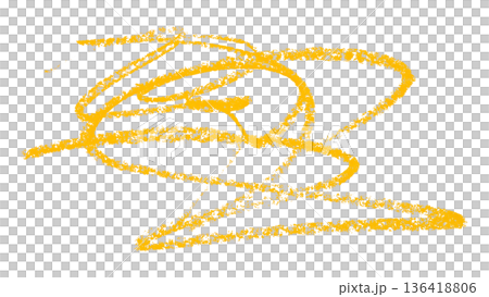 yellow pencil strokes isolated on transparent background yellow pencil strokes isolated on transparent background 136418806