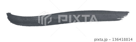 dark gray watercolor background. Artistic hand paint. Isolated on transparent background. 136418814