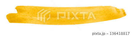 yellow watercolor background. Artistic hand paint. Isolated on transparent background. yellow watercolor background. Artistic hand paint. Isolated on transparent background. 136418817