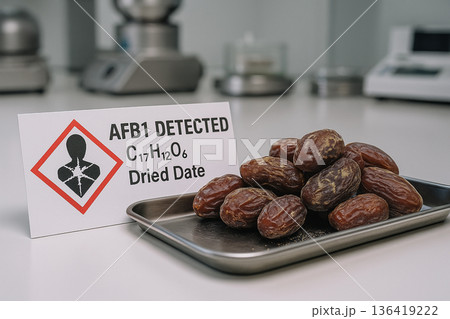 AFB1 Detected in Dried Dates a Food Toxicology Assessment of Mycotoxin Hazard in a Dehydrated Fruit Batch with a GHS08 Health Risk Warning and Laboratory Control for Analysis AFB1 Detected in Dried Dates a Food Toxicology Assessment of Mycotoxin Hazard in a Dehydrated Fruit Batch with a GHS08 Health Risk Warning and Laboratory Control for Analysis 136419222