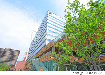 千葉県千葉市、千葉市役所の風景 千葉県千葉市、千葉市役所の風景 136419363