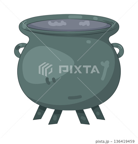 Illustration of cauldron 136419459