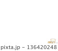 社内資料に使える 右下ワンポイントの やさしい動物イラスト（準備中です） 136420248