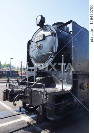 真岡鉄道の風景　SL49600型 136420706