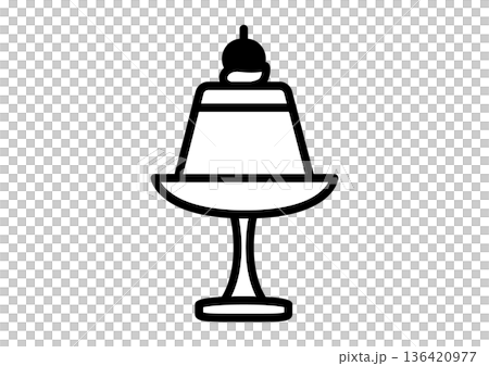 プリン　アイコン 136420977