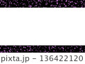 ピンクの桜文様があしらわれている和柄フレーム 136422120