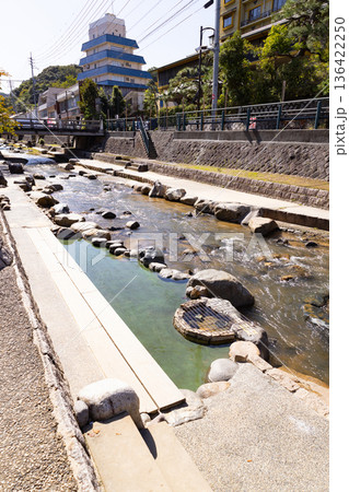 玉造温泉 しあわせ青めのう前の足湯 玉造温泉 しあわせ青めのう前の足湯 136422250