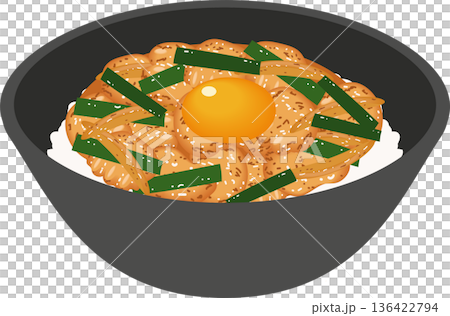 ホルモン炒め丼 ホルモン炒め丼 136422794