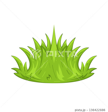 Illustration of grass 136422886