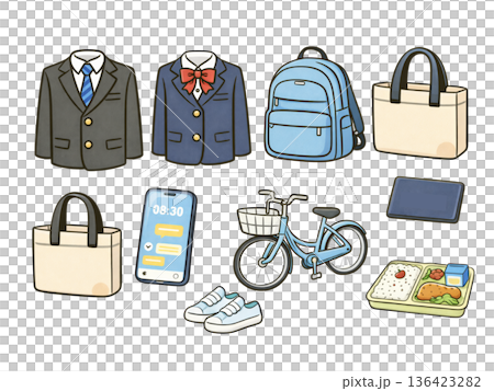 中学生　学生アイテム 136423282