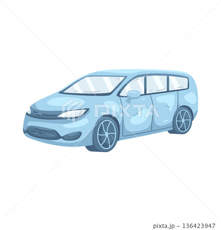 Illustration of car 136423947