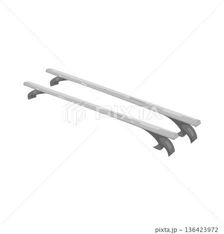 Illustration of car roof rack Illustration of car roof rack 136423972