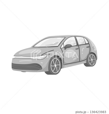 Illustration of car Illustration of car 136423983