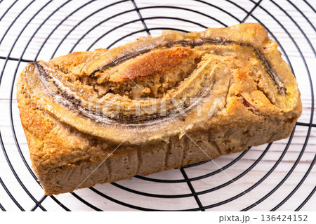 りんごとバナナのオートミールケーキ りんごとバナナのオートミールケーキ 136424152