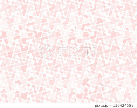 背景＿花びら舞う春をイメージした幾何学模様 136424585