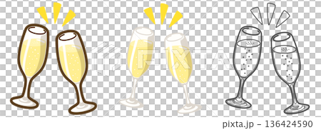 一杯起泡酒 一杯起泡酒 136424590