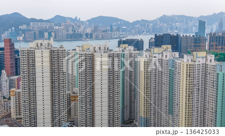 Daytime skyline reveals dense Ngau Tau Kok residential towers Feb 8 2026 Daytime skyline reveals dense Ngau Tau Kok residential towers Feb 8 2026 136425033