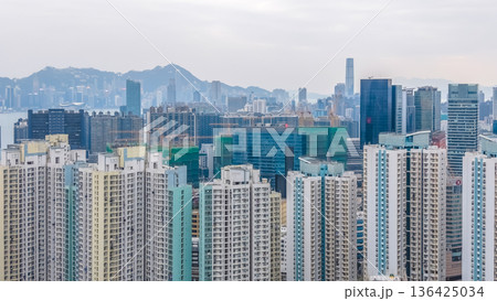 Ngau Tau Kok skyline mixes apartments with modern offices Feb 8 2026 136425034