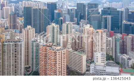 Ngau Tau Kok skyline mixes apartments with modern offices Feb 8 2026 136425043