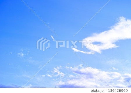 青空と雲イメージ 青空と雲イメージ 136426969