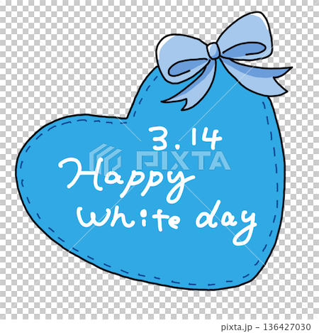 White Day Heart White Day Heart 136427030