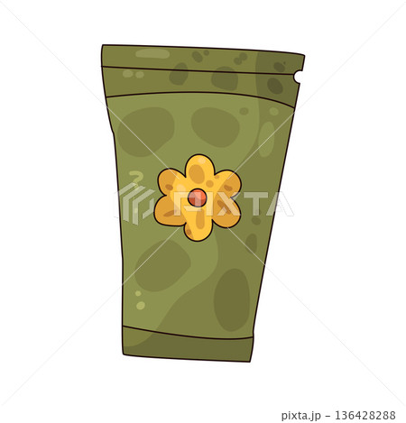 Illustration of seed packet Illustration of seed packet 136428288