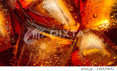 A cold glass of champagne with ice, a refreshing glass of beer, and a chilled beverage with bubbles served as an isolated alcohol liquid object for a party bar A cold glass of champagne with ice, a refreshing glass of beer, and a chilled beverage with bubbles served as an isolated alcohol liquid object for a party bar 136429642