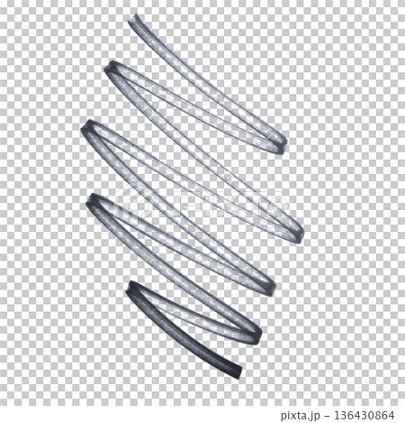 a zigzag line drawn with a black marker a zigzag line drawn with a black marker 136430864