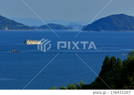 大芝島 (東広島市) からとびしま海道 四国方面を望む 136431267