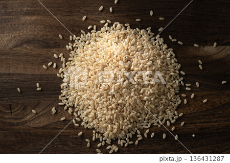 Japanese bran rice Japanese bran rice 136431287