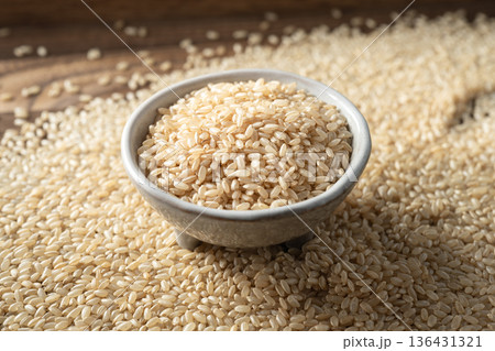 Japanese bran rice Japanese bran rice 136431321