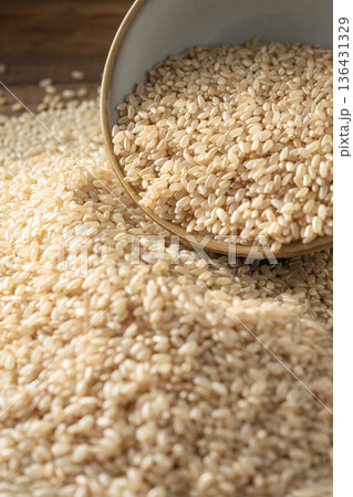 Japanese bran rice Japanese bran rice 136431329