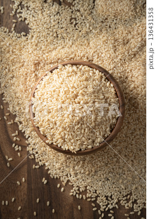Japanese bran rice Japanese bran rice 136431358