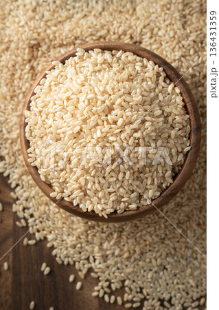 Japanese bran rice Japanese bran rice 136431359