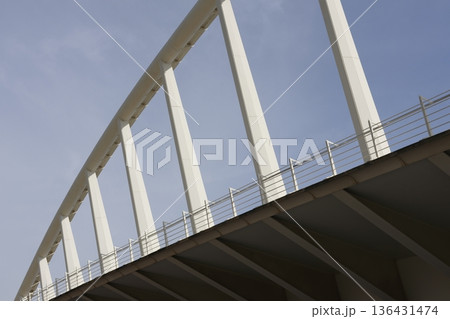 Detail of the Exposicion Bridge. 136431474