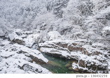 佐見川峡(冬) 佐見川峡(冬) 136432259