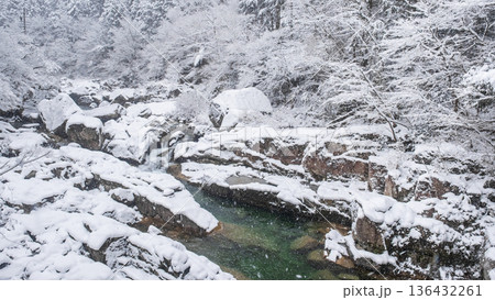 佐見川峡（冬） 136432261