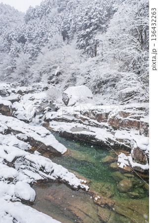 佐見川峡(冬) 佐見川峡(冬) 136432263