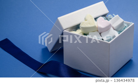 箱入りハートマシュマロ 136434978