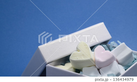 箱入りハートマシュマロ 136434979