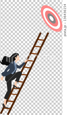 Illustration of capturing a target 136436154