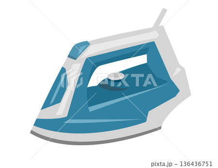 アイロンのイラスト 136436751