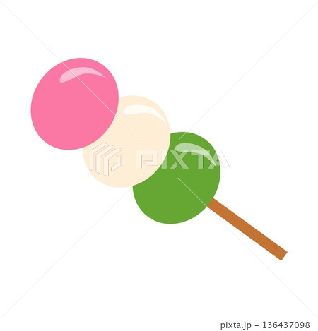 Dango rice cake, Dango Dumplings 136437098