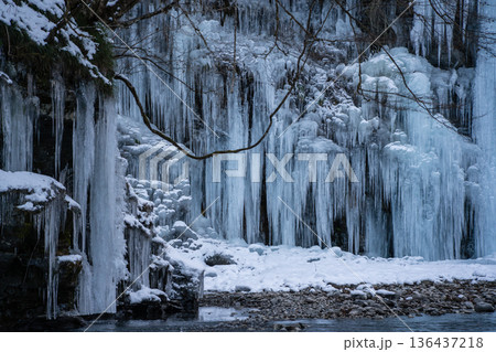 三十槌の氷柱 秩父 三十槌の氷柱 秩父 136437218