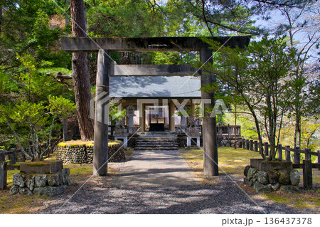【東京都】奥多摩湖 小河内神社 【東京都】奥多摩湖 小河内神社 136437378
