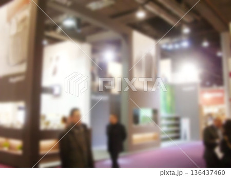 展示会. 展示会場 展示ブース イベント イベント会場　国際見本市 136437460