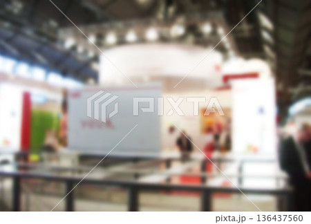 展示会. 展示会場 展示ブース イベント イベント会場　国際見本市 136437560