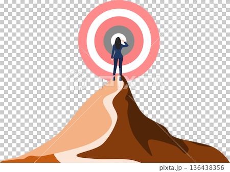Illustration of capturing a target 136438356