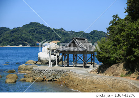愛媛県松山市　白石龍神社 136443276