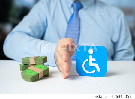 Budget cuts for social support for people with disabilities. Payments are being reduced. Policy debate weighs savings against welfare and long term inclusion goals. 136443353